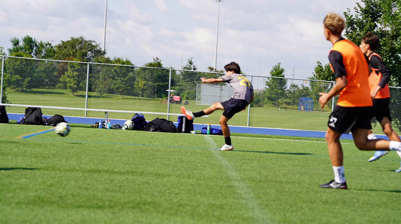 Player being assessed during an SFI ID session